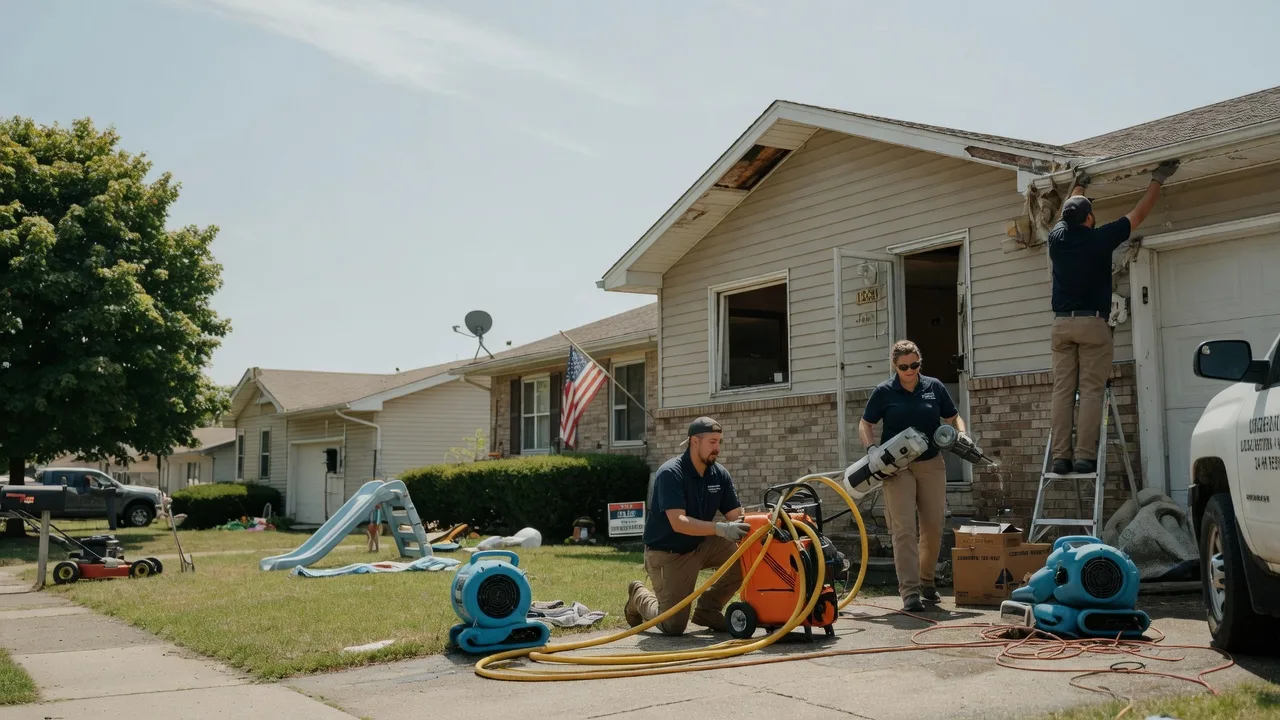 Water Damage Restoration in Halliday, ND near me